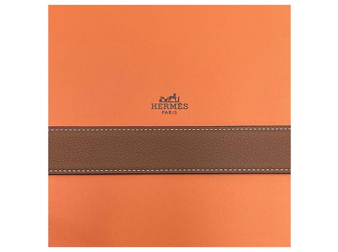 Hermès Reversible Belt Black Gold/White Gold - view 6