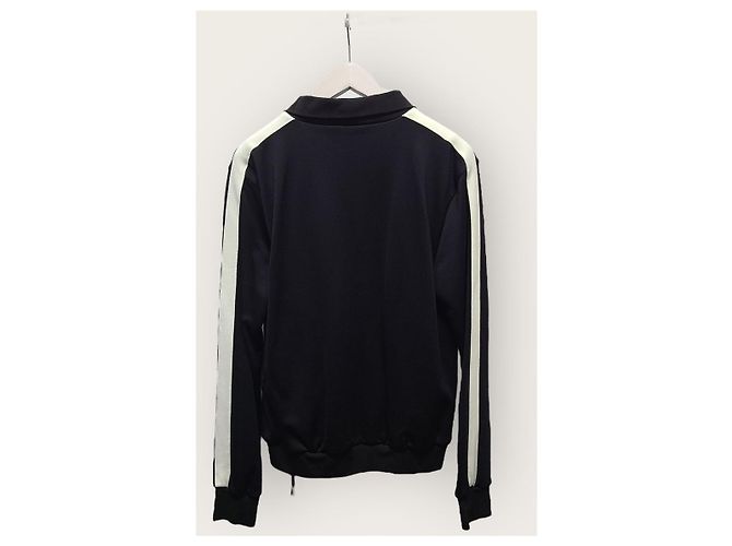 Balenciaga Giacca con zip da donna con logo BB ricamato nero - vista 4