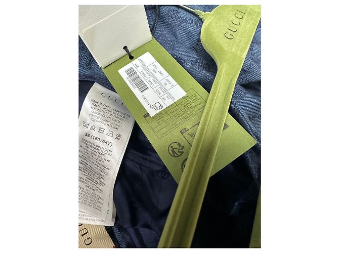 Gucci Pantalones de jacquard de algodón GG Linell Negro - vista 5