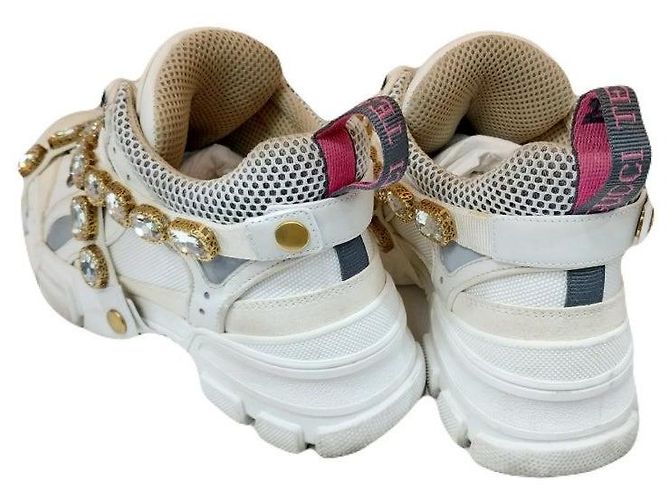 Gucci Sneakers Flashtrack Crystal Multicolore - vista 8