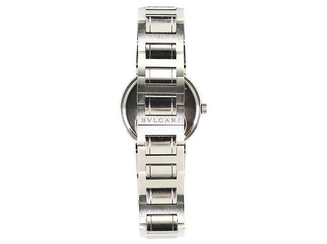 Bulgari (BVLGARI) Reloj Unisex de Acero con Dial de Diamante Blanco BB - vista 6