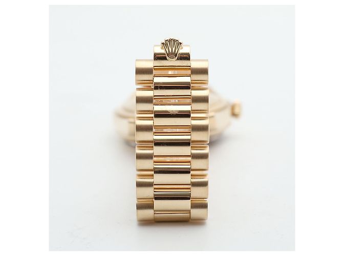 Rolex Relógio Day-Date em ouro para homem Original com diamantes de dez pontos - vista 20