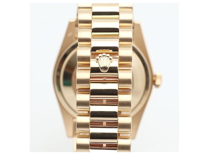 Rolex Relógio Day-Date em ouro para homem Original com diamantes de dez pontos - vista 7
