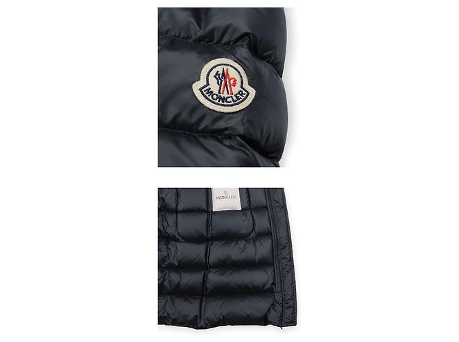 Moncler Chaqueta larga de plumón ligera para mujer Azul - vista 4