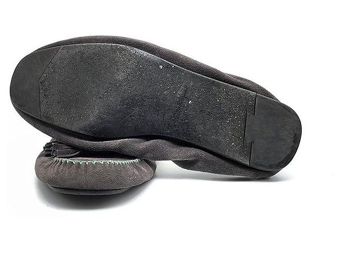 Salvatore Ferragamo Mocassini da guida in scamosciato con nappe Ferragamo Multicolore - vista 6