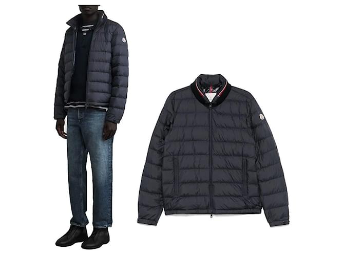 Moncler BRENDANN Down Jacket Black - view 9