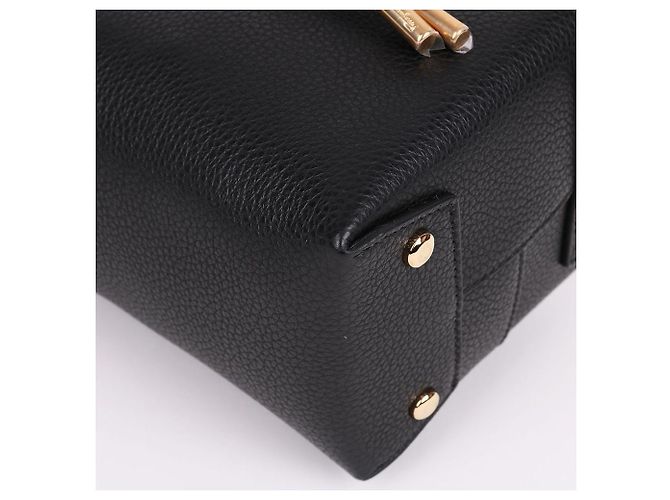 Salvatore Ferragamo Mini borsa a secchiello crossbody Gancini nera Ferragamo Nero - vista 9