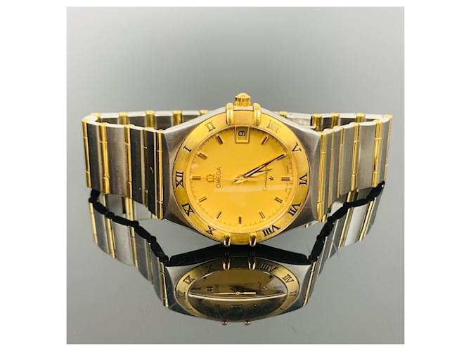 Omega Constellation Combo Uhr Gelb - Ansicht 4