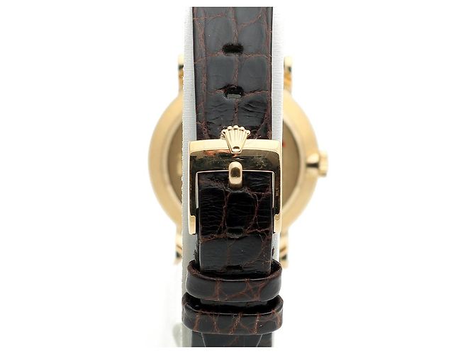 Rolex Reloj de mujer Cellini Cellini Small Coin Roman Diamond Oro Manual Multicolor - vista 8