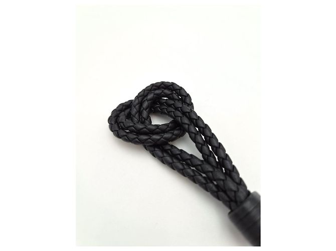 Bottega Veneta Intrecciato Keyring Black - view 10
