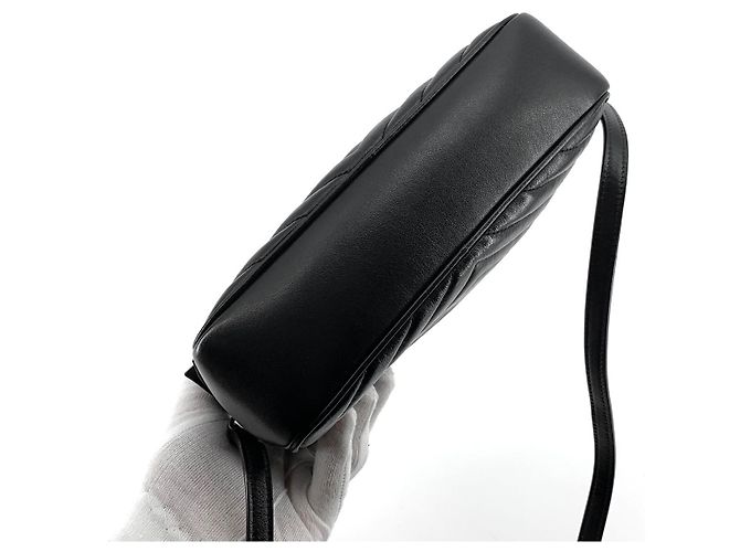 Saint Laurent Borsa a tracolla per fotocamera Nero - vista 6