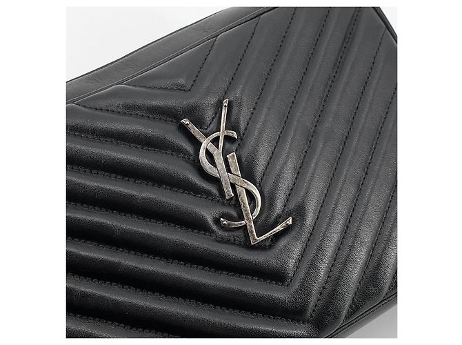 Saint Laurent Borsa a tracolla per fotocamera Nero - vista 7