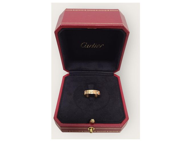 Cartier Rose Gold Diamond Love Ring Pink - Ansicht 2