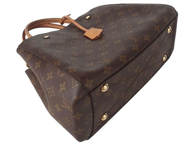Louis Vuitton Borsa a Spalla Monogram Montaigne MM Multicolore - vista 5