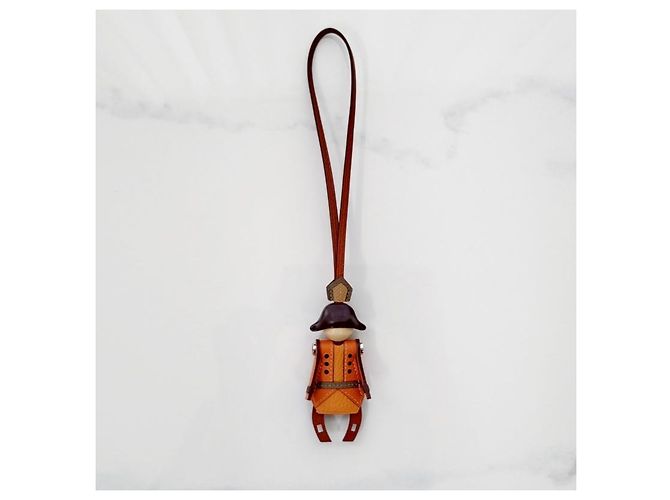Hermès Accesorio para bolso Charm Orange Naranja - vista 3