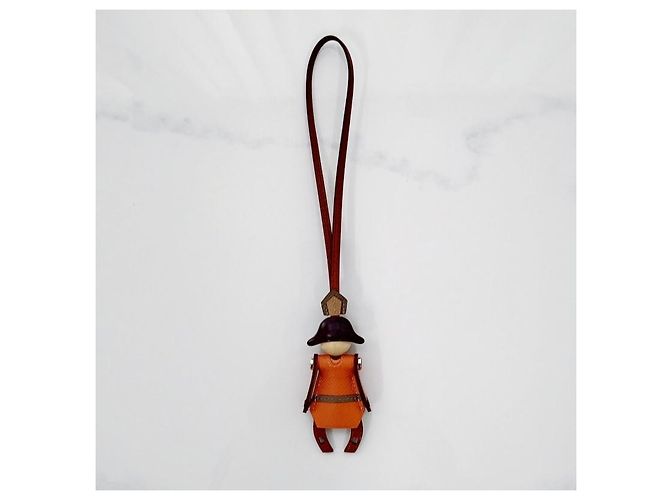 Hermès Accesorio para bolso Charm Orange Naranja - vista 4