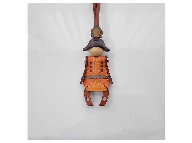 Hermès Accesorio para bolso Charm Orange Naranja - vista 5