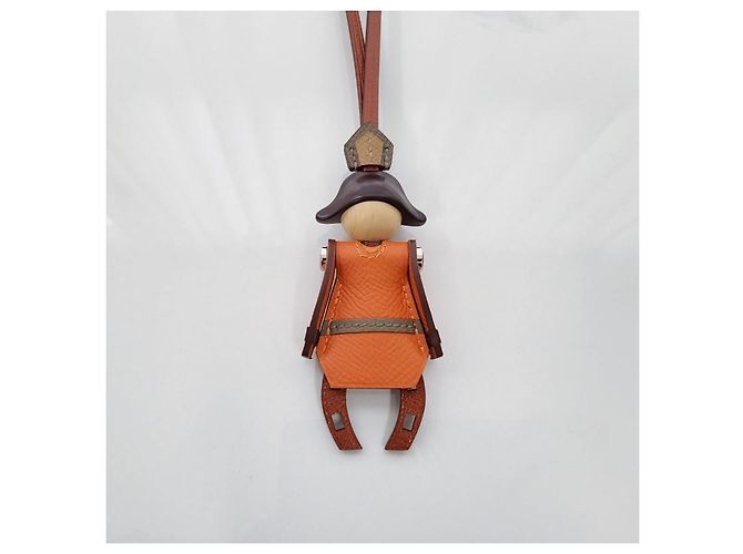 Hermès Accesorio para bolso Charm Orange Naranja - vista 6