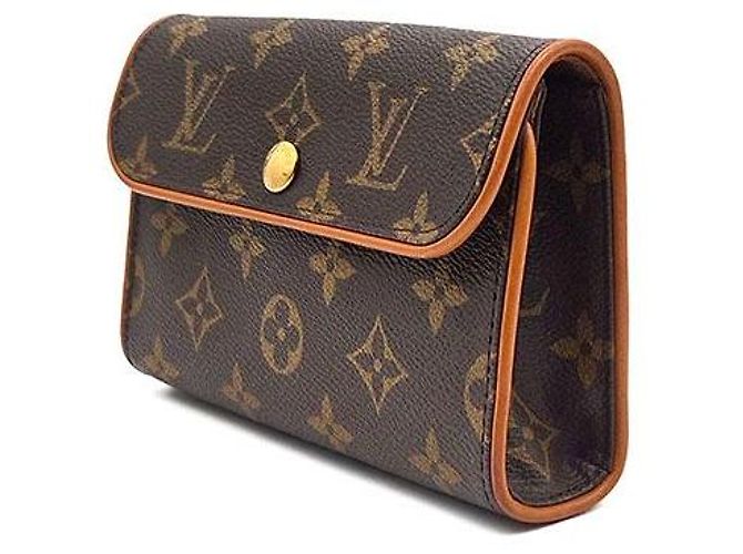 Louis Vuitton Monogram Pochette Florentine Belt Bag XS Schwarz - Ansicht 2