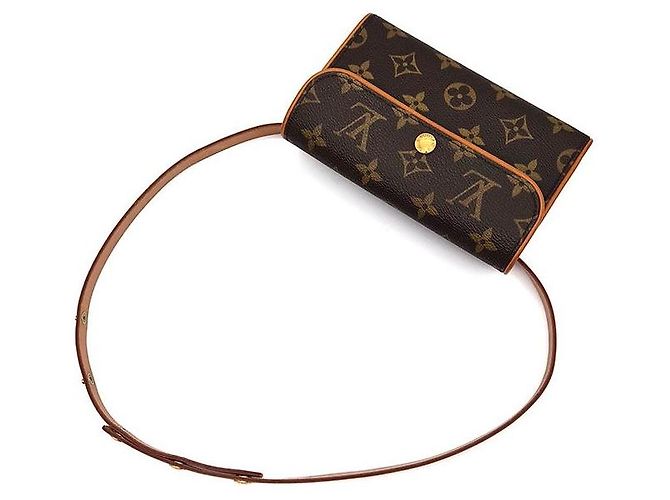 Louis Vuitton Monogram Pochette Florentine Belt Bag XS Schwarz - Ansicht 4