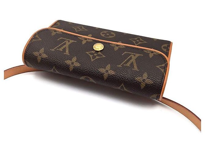 Louis Vuitton Monogram Pochette Florentine Belt Bag XS Schwarz - Ansicht 5