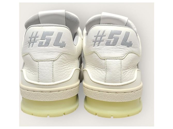 Louis Vuitton Weiße LV Leder Trainer Sneaker - Ansicht 7