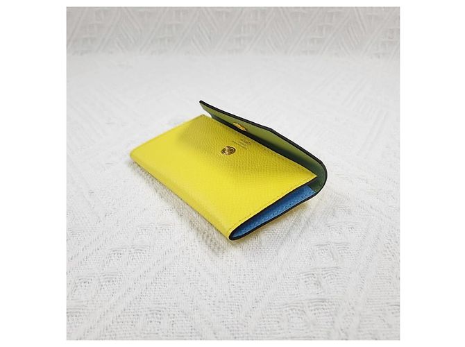 Hermès Cinturón Kelly Pocket Eteop para mujer con hebilla dorada Naranja - vista 8