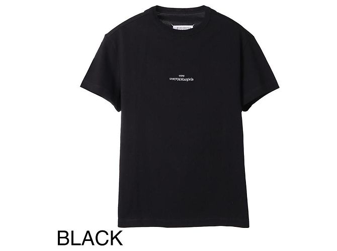Maison Martin Margiela T-shirt Maison Margiela con logo distorto Nero - vista 10