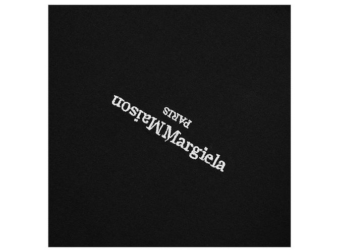 Maison Martin Margiela T-shirt Maison Margiela con logo distorto Nero - vista 13