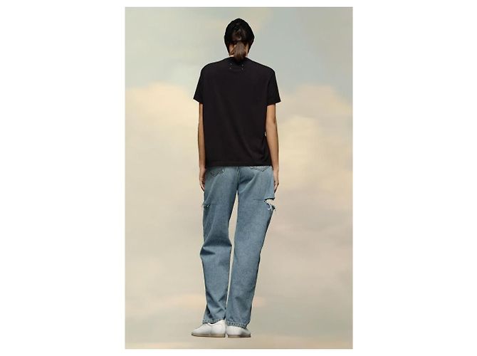 Maison Martin Margiela T-shirt Maison Margiela con logo distorto Nero - vista 18