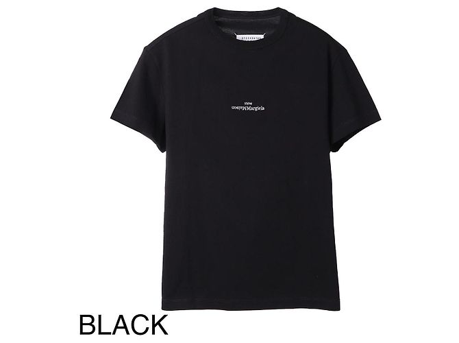 Maison Martin Margiela T-shirt Maison Margiela con logo distorto Nero - vista 2