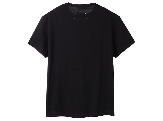 Maison Martin Margiela T-shirt Maison Margiela con logo distorto Nero - vista 3