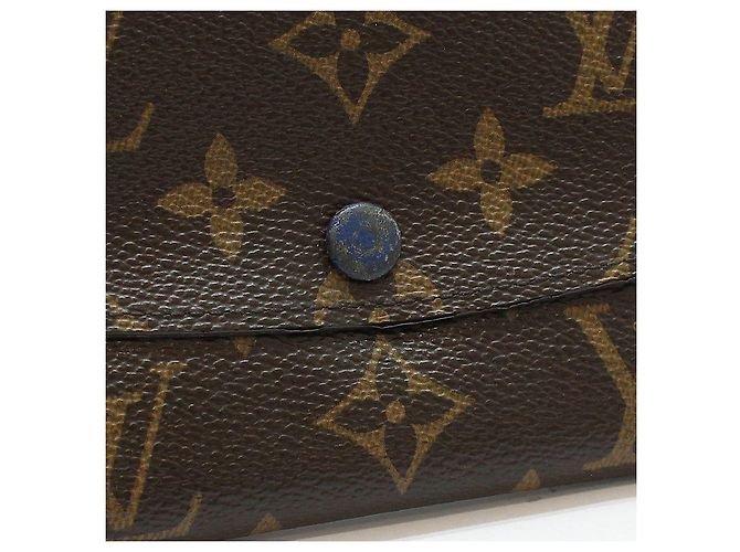 Louis Vuitton Cartera Larga Emily en Monogram Canvas Azul - vista 6