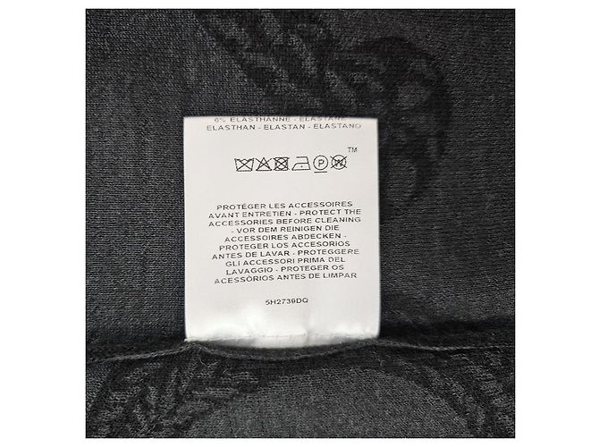 Hermès Leichter Strickstrickcardigan mit langen Ärmeln für Damen Schwarz - Ansicht 12