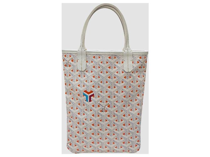 Goyard Borsa Tote Poitier White Bianco - vista 2