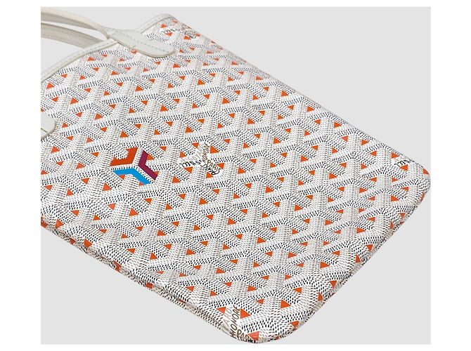 Goyard Borsa Tote Poitier White Bianco - vista 5