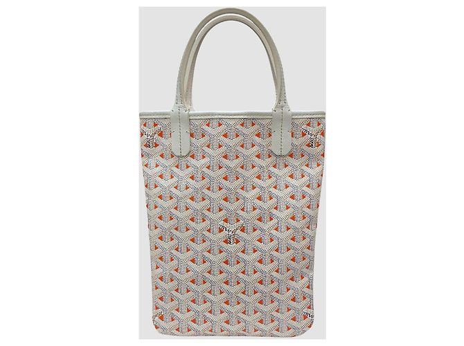 Goyard Borsa Tote Poitier White Bianco - vista 7