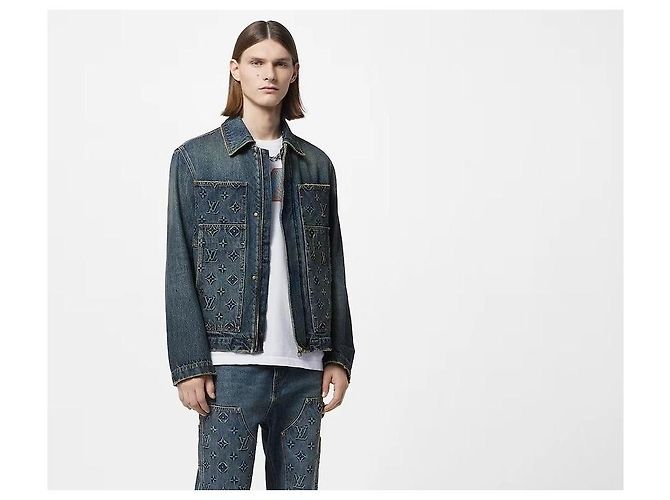 Louis Vuitton Workwear Carpenter Denim Jacke Mehrfarben - Ansicht 9