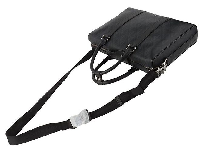 Dior Valigetta Lingo Black CD Diamond Canvas Nero - vista 4