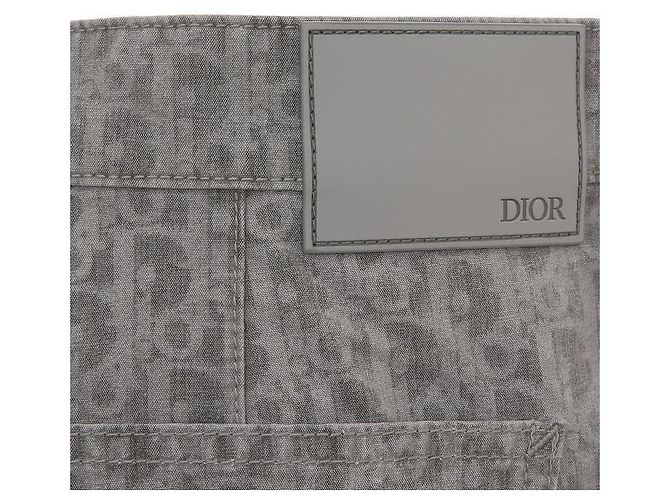 Dior Oblique Carpenter Denim Hose Braun - Ansicht 10