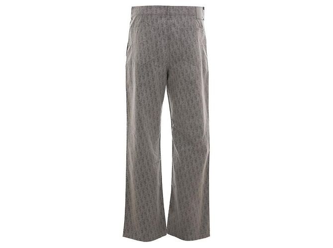 Dior Oblique Carpenter Denim Hose Braun - Ansicht 6