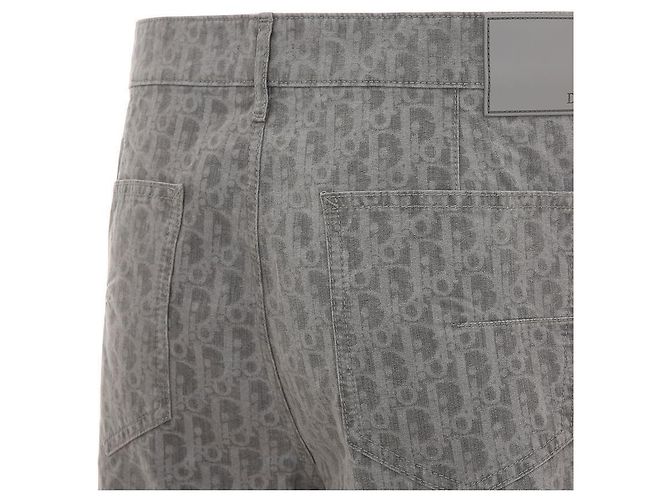 Dior Oblique Carpenter Denim Hose Braun - Ansicht 9