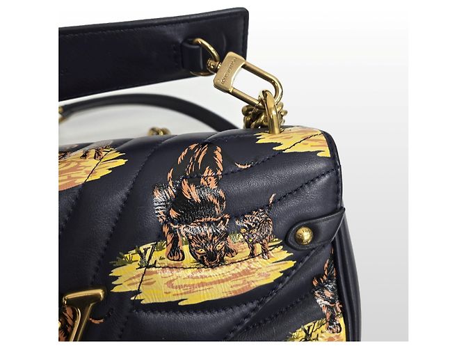 Louis Vuitton Borsa a Catena New Wave MM Edizione Limitata Blu - vista 18