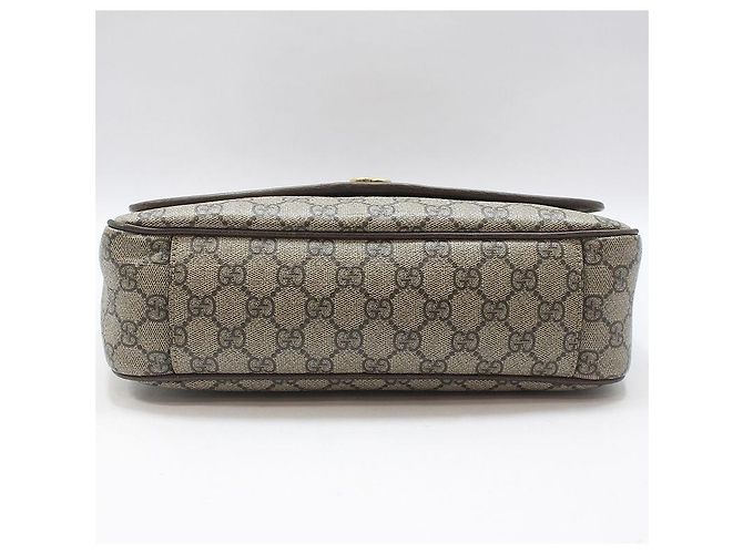 Gucci Borsa a tracolla Ophidia Medium Messenger Crossbody Marrone - vista 5