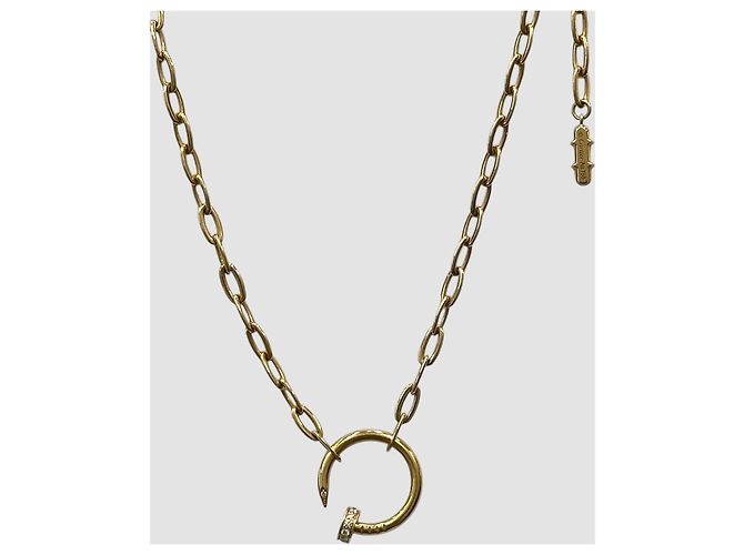 Cartier Collana Juste un Clou Rose Gold Diamond Rosa - vista 10