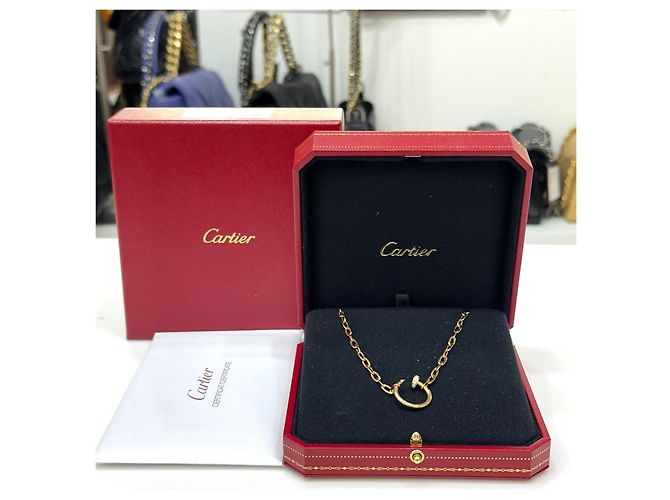 Cartier Collana Juste un Clou Rose Gold Diamond Rosa - vista 3