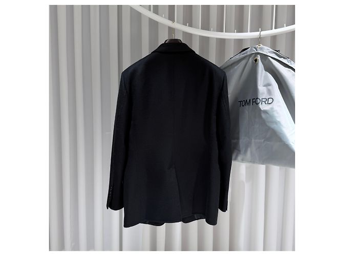 Tom Ford O'Connor Wool Suit Jacket Blazer Black - view 5