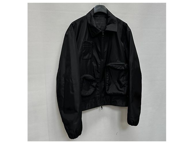 Louis Vuitton Giacca utility Monogram Argento - vista 3