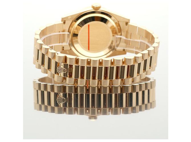 Rolex Orologio Day-Date in Oro da Uomo Originale con Diamanti D'oro - vista 22