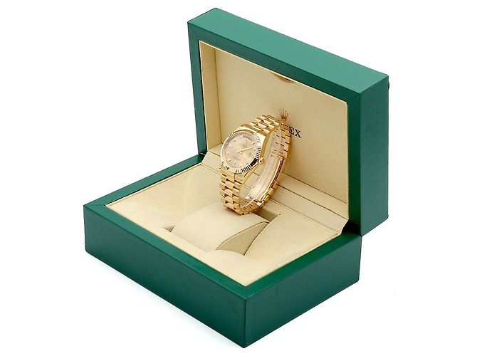 Rolex Orologio Day-Date in Oro da Uomo Originale con Diamanti D'oro - vista 28